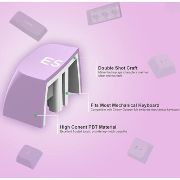 EPOMAKER x LEOBOG Hi75 Aluminum Alloy Wired Gaming Keyboard Purple - Picture 9 of 9